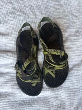 Chaco Women's Olive Green Strappy Sandals